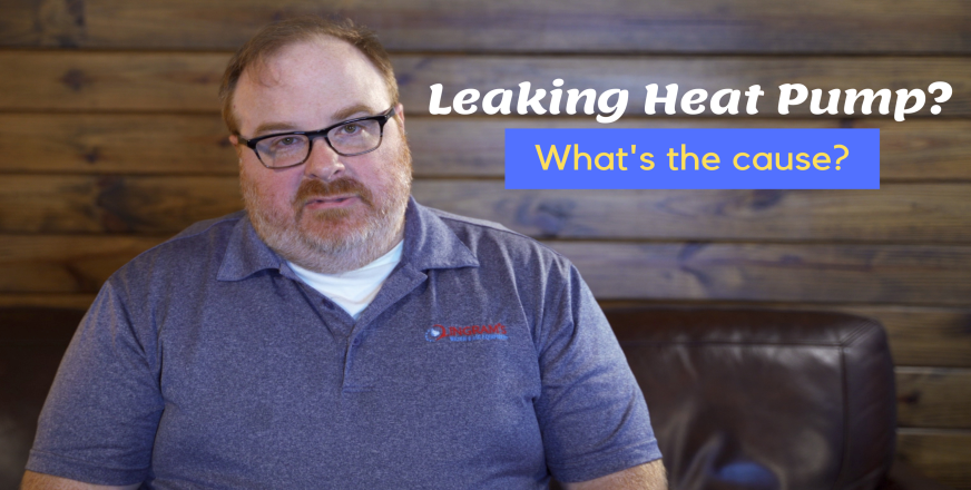 What do I do when my heat pump is making puddles outside? Ask The Expert Video Episode 279