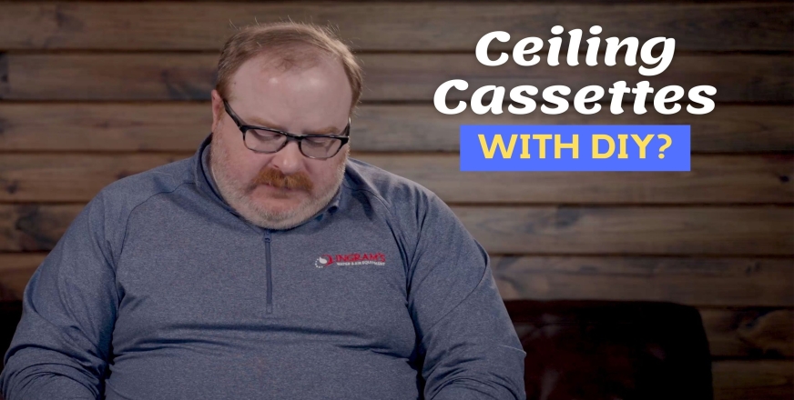 Do Ceiling Cassettes Work With The MRCOOL DIY Mini Splits? - Ask The Expert Episode 305