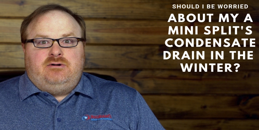 mini split's condensate