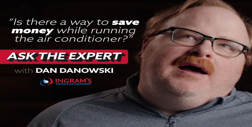 Is there a way to save money while running the air conditioner?