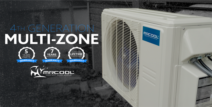 MrCool DIY Multi-Zone 4th Generation