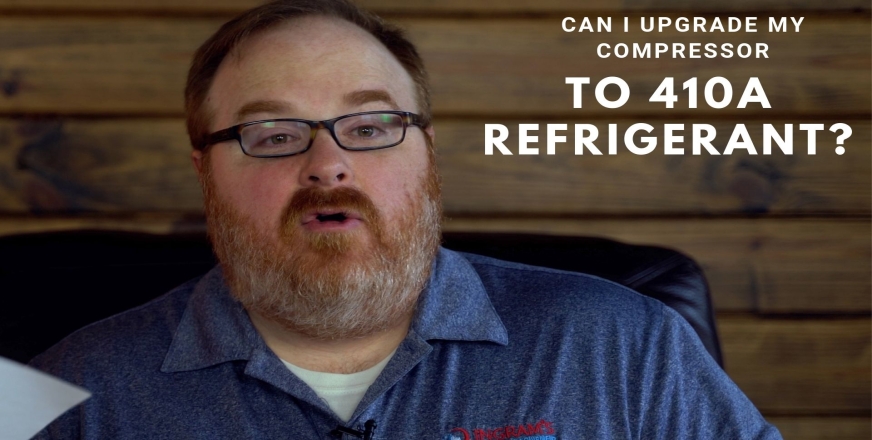 R22 to r410a refrigerant