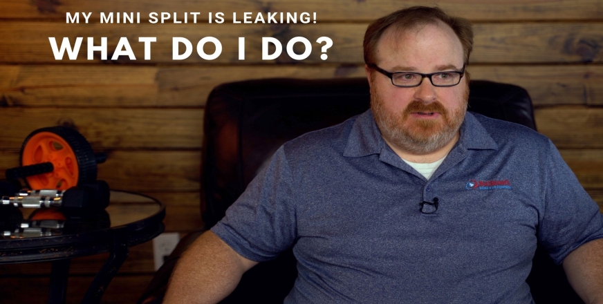 Why is my mini split leaking?