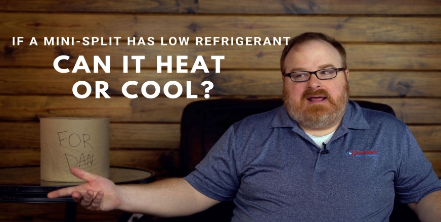 Mini Split Has Low Refrigerant