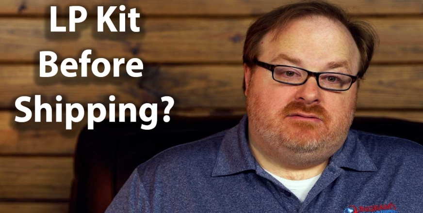 Pre-install Propane Conversion Kit