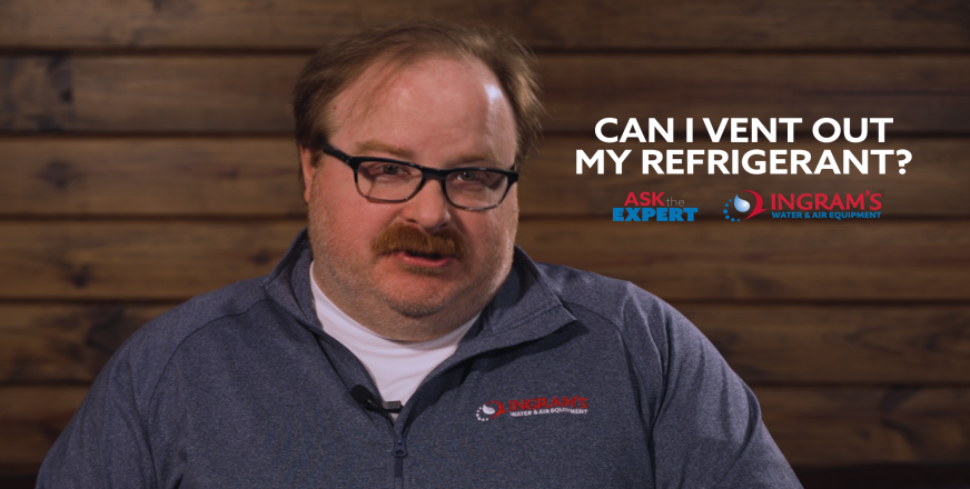 Can I Vent Refrigerant Into The Atmosphere? - Ask The Expert Episode 293