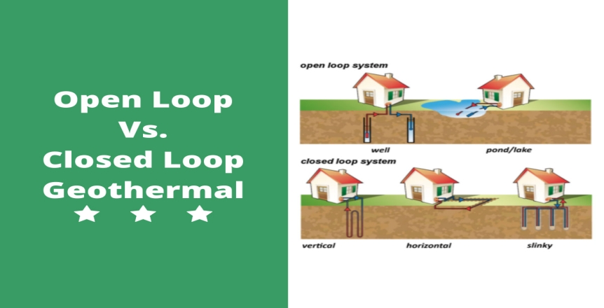 Open Loop Vs. Closed Loop Geothermal