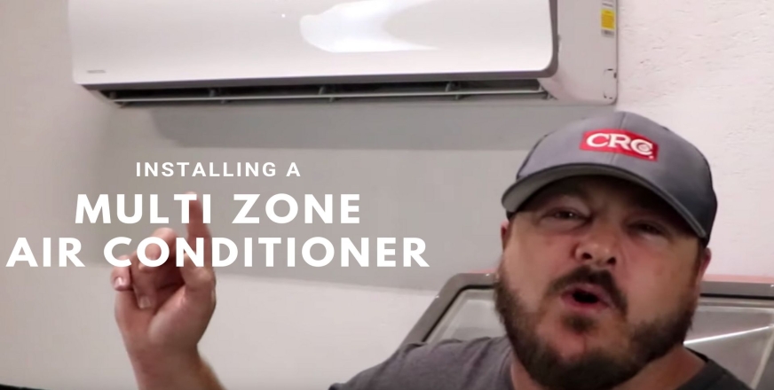 MrCool Multi-Zone Mini Split Installation