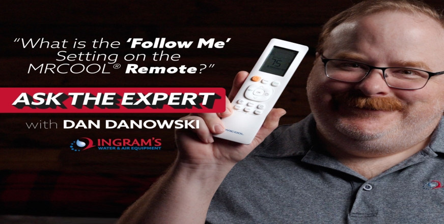 The Follow Me function revolutionizes the way you experience comfort by incorporating a temperature sensor into the remote control.