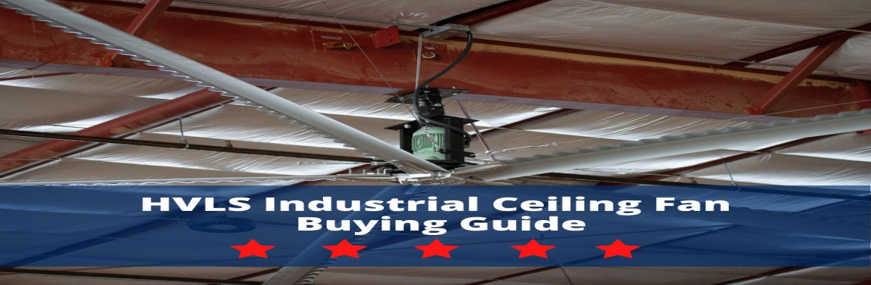 HVLS industrial ceiling fan
