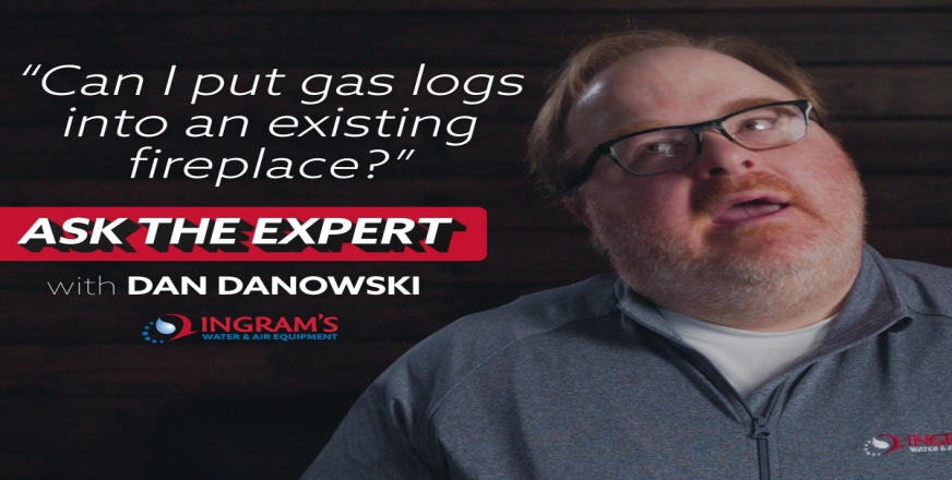 Can I put gas logs into an existing fireplace? - Ask the Experts 338
