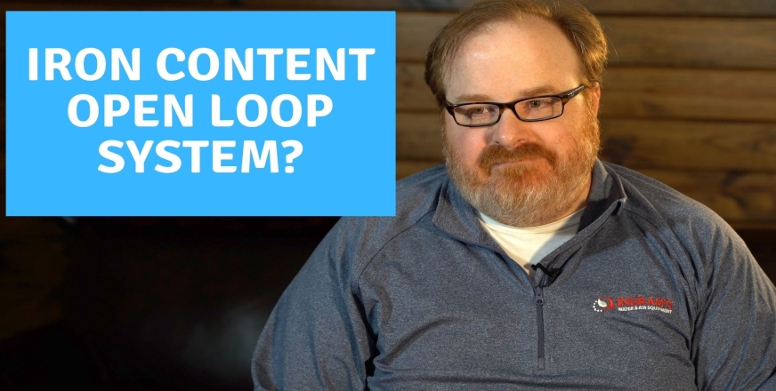 Open Loop Geothermal System Iron Content