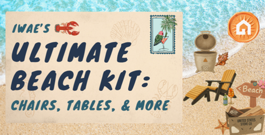 Ultimate Beach Kit: Chairs, Tables, and More