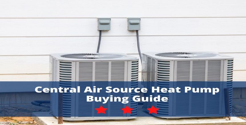 central air source heat pump