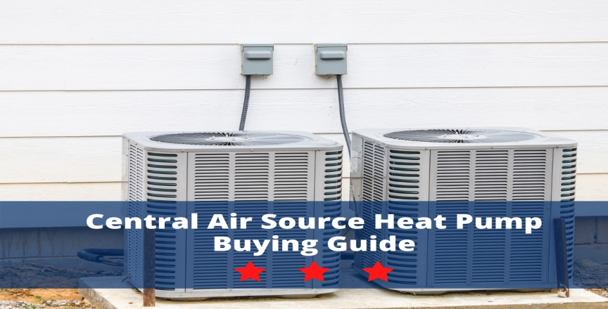 central air source heat pump