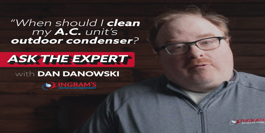 When should I clean my A.C. unit's outdoor condenser? - Ask the Expert 344