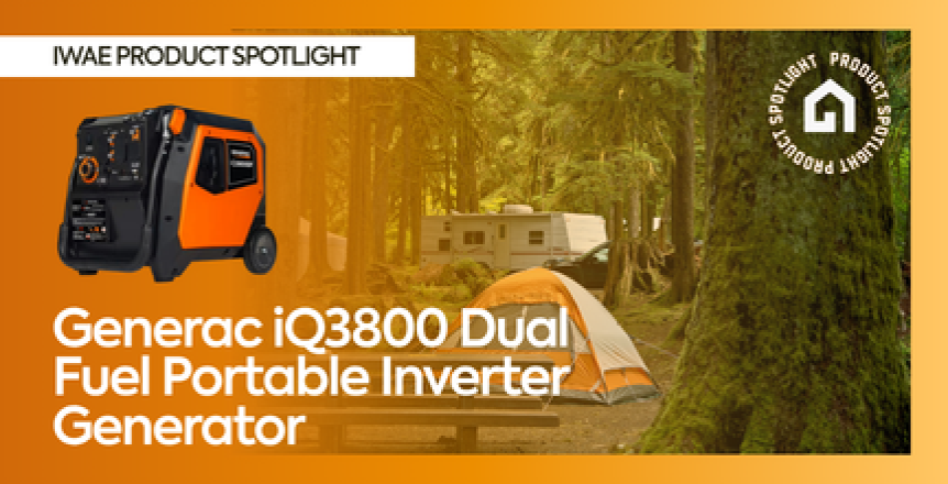 Generator Spotlight: Generac iQ3800 Dual Fuel Portable Inverter Generator
