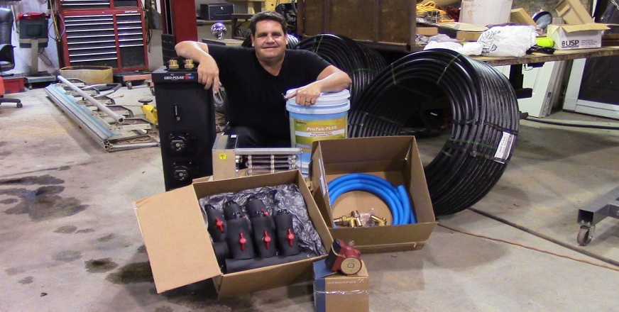 MacGyver's GeoCool Geothermal HVAC Installation - Part 1