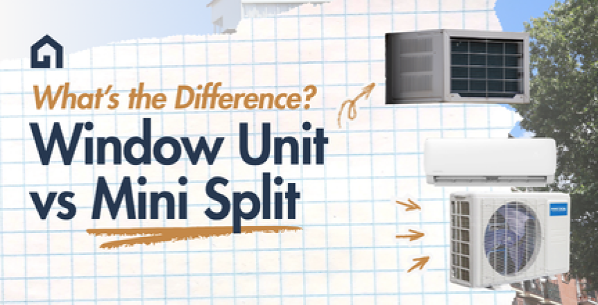 Ductless Mini-Split or A Window Unit: What's Best for You?