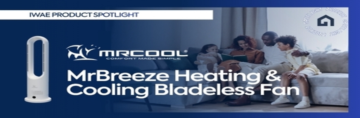 Spotlight: MrCool MrBreeze Heating & Cooling Bladeless Fan