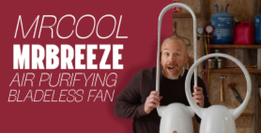 MrBreeze Air Purifying Bladeless Fan
