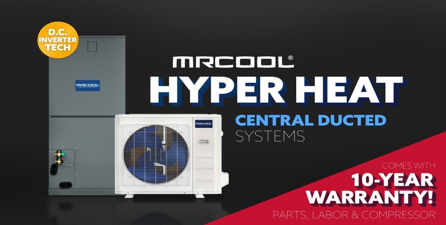 MrCool Hyper Heat Central Ducted Heating & Cooling System