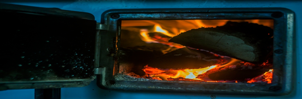 outside wood furnace maintenance