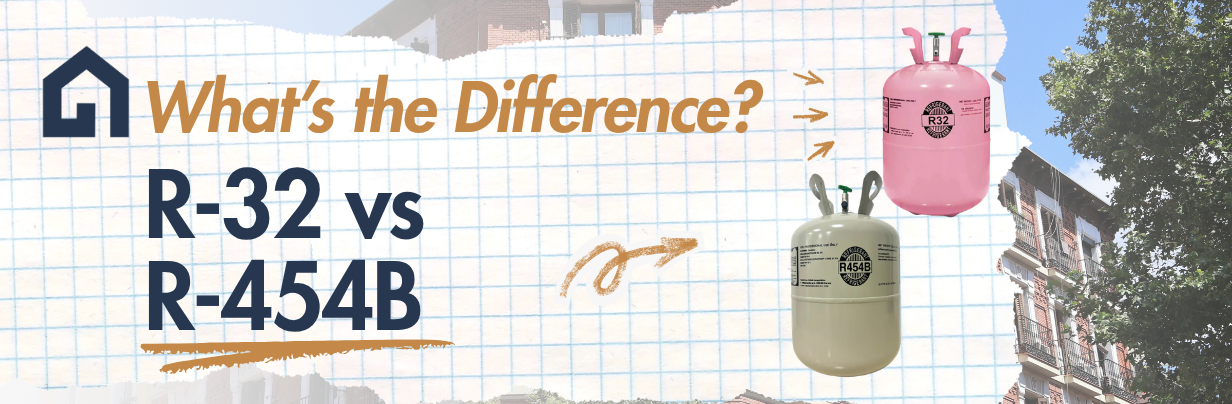 What Are the Differences Between R-32 and R-454B Refrigerants?
