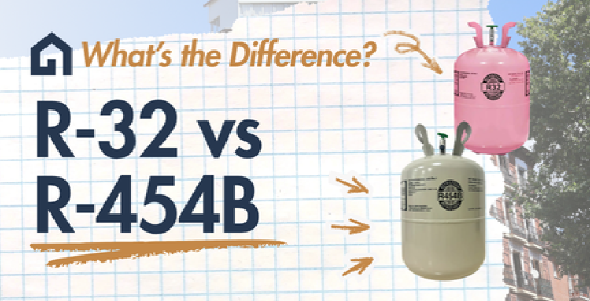 What Are the Differences Between R-32 and R-454B Refrigerants?