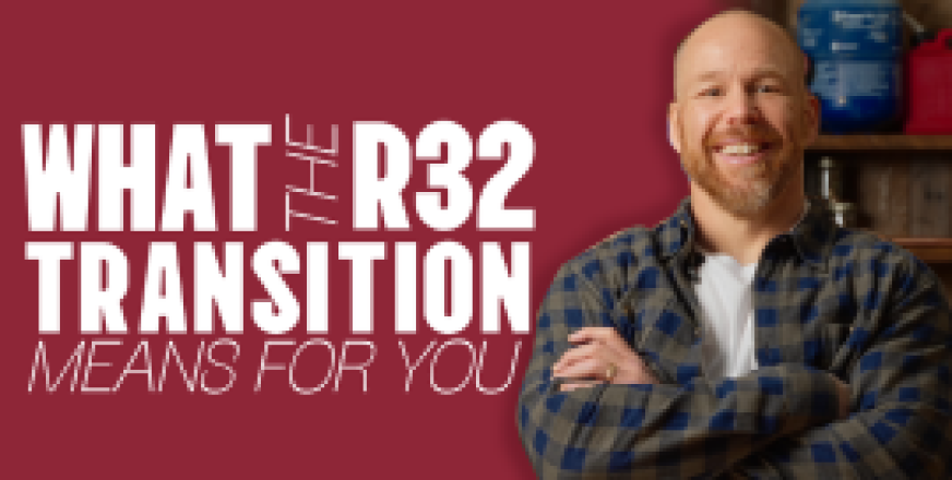 re32 refrigerant transition 