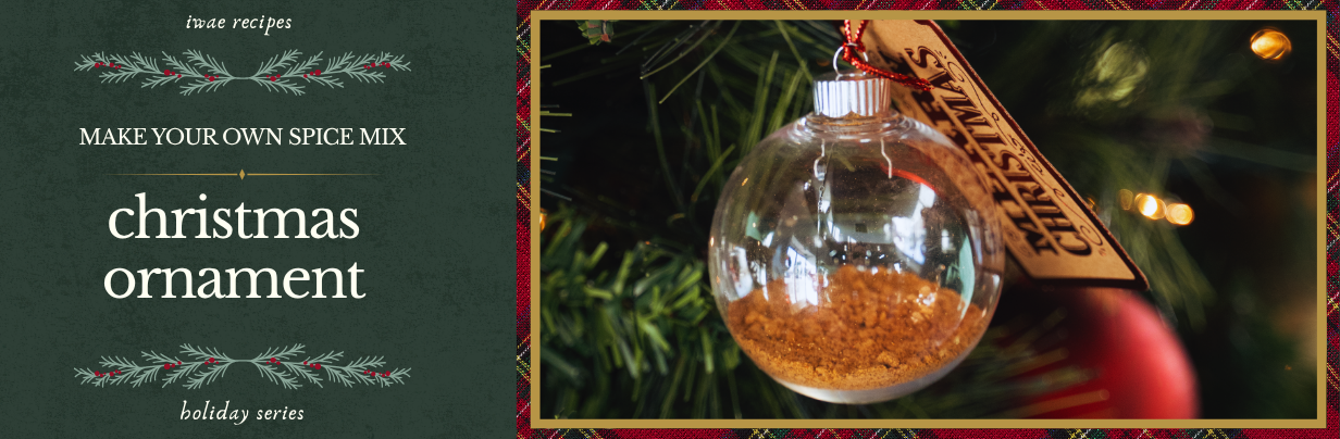 How to Make a Spice Mix Christmas Ornament