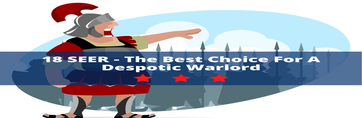 18 SEER - The Best Choice for a Despotic Warlord