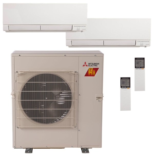 20k-btu-17-seer-mitsubishi-h2i-series-ductless-heat-pump-split-system-wall-mounted-6k+15k-ha16616-01.3548