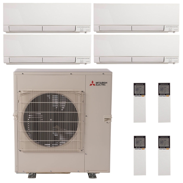 36k-btu-19.2-seer-mitsubishi-m-series-ductless-heat-pump-split-system-wall-mounted-9k+9k+9k+9k-ha16814-01.3548