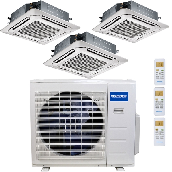 36k-btu-22.5-seer-mrcool-olympus-ductless-heat-pump-split-system-3-zone-ceiling-cassette-12k+12k+12k-ha18649-01.3548