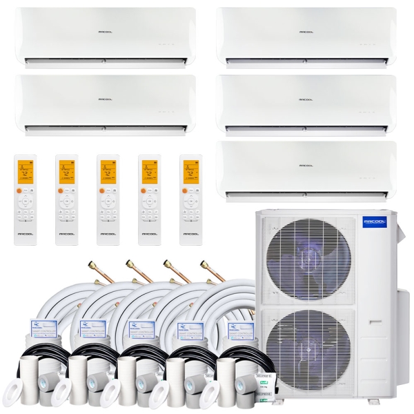 45k-btu-22.4-seer-mrcool-olympus-ductless-heat-pump-split-system-5-zone-wall-mounted-9k+9k+9k+9k+9k-ha22271-01.3716