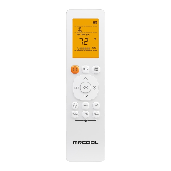 Remote Control for MrCool Ceiling Cassette Ductless Air Handler