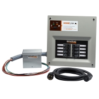 30 Amp Generac Pre Wired Manual Transfer Switch for Portable Generator - 120/240v - 8 Circuit with Resin PIB