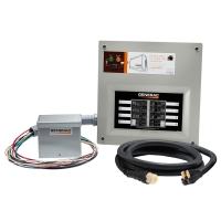 50 Amp Generac Pre Wired Manual Transfer Switch for Portable Generator - 120/240v - 10 Circuit