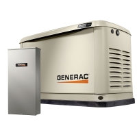 10kW Generac Guardian Air Cooled Standby Generator with 100A Transfer Switch