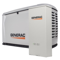 14kW Generac Air Cooled Standby Generator with 200A Transfer Switch