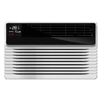 9k BTU 9.8 EER Amana Air Conditioner Wall Unit - 240v - R32