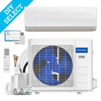 24k BTU 16.5 SEER2 MrCool DIY Select Ductless Heat Pump Split System - with 11.5ft Line Set & 1 Year Labor Warranty