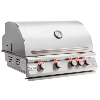 56k BTU Blaze LTE+ Built In Natural Gas Grill - Stainless Steel