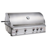 72k BTU Blaze LUX Built In Natural Gas Grill - Stainless Steel
