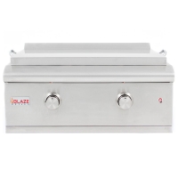 30k BTU Blaze LTE+ Built In Natural Gas Griddle - Stainless Steel