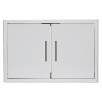 Blaze 25" Outdoor Kitchen Cabinet Double Access Door - Stainless Steel