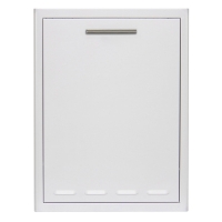Blaze 20" Outdoor Kitchen Roll Out Trash/Propane Tank Drawer - Stainless Steel