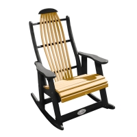 Buck USA Blue Ridge Rocker - Cedar and Black
