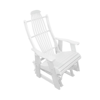 Buck USA Blue Ridge Single Glider - White